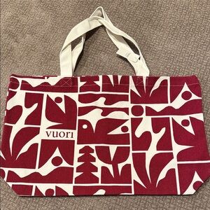 NWT Vuori Canvas Tote Bag
